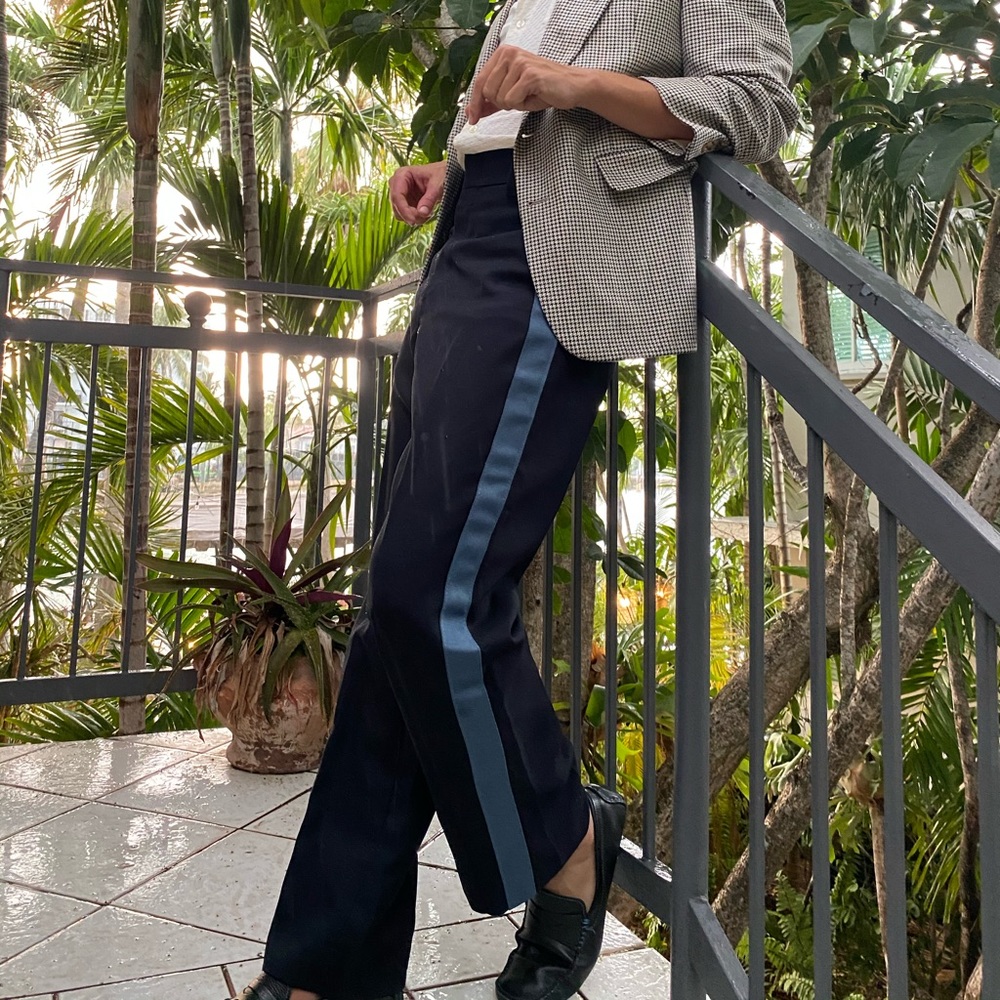 Vintage Uniform Tuxedo Slacks